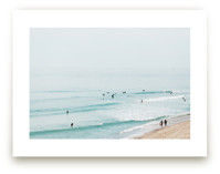 Beach Summer Blues by Helen Makadia