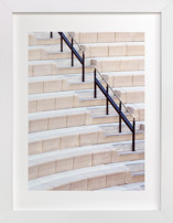 Stairs of the Getty 2 Fine Art Prints