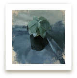 Succulent in Blue by Elisabeth Larson