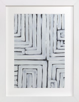 GPS White Stripes and Black Lines