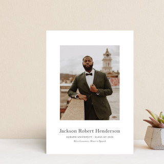 Tailored Graduation Announcement Postcards