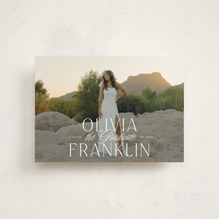 Lovely Day Graduation Announcement Postcards