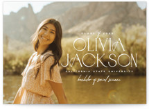 Graduation Announcement Postcards