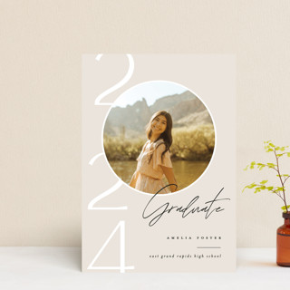 Cercle Graduation Announcement Postcards