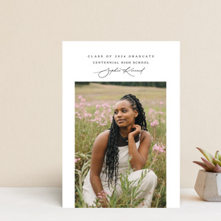 Reserved Graduation Announcement Postcards