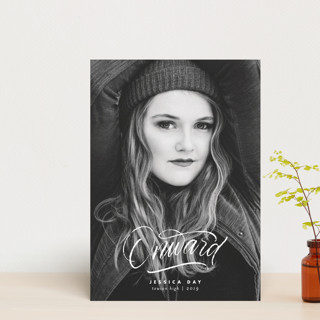 Just the Beginning Graduation Announcement Postcards