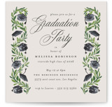 Hats Off Graduation Party Invitations