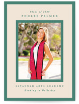 Phoebe Graduation Announcement Photo Mount Cards