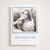 Lauren Foil-Pressed Graduation Announcement Photo Mount Cards