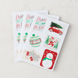 Classic holiday Gift Stickers