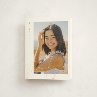 Beautiful Year Foil-Pressed Graduation Thank You Cards