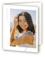 Beautiful Year Foil-Pressed Graduation Thank You Cards