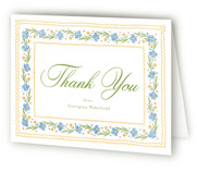 Blooming Foil-Pressed Graduation Thank You Cards