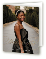 Sol Foil-Pressed Graduation Thank You Cards