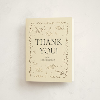 Cheers to the Grad Foil-Pressed Graduation Thank You Cards