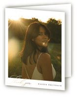 sunlight Foil-Pressed Graduation Thank You Cards