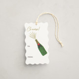 Popping Bottles Foil-Pressed Gift Tags Gift Tags