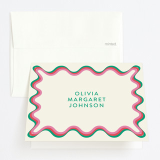 Ticker Tape Graduation Thank You Cards