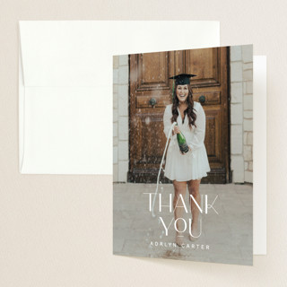 Triumph Graduation Thank You Cards