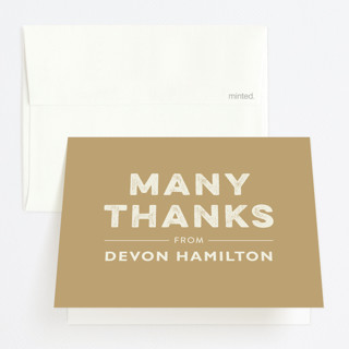 Vintage Sweet Potato Graduation Thank You Cards