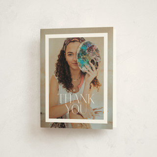 framed graduate Graduation Thank You Cards