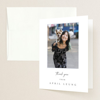 Border Graduation Thank You Cards