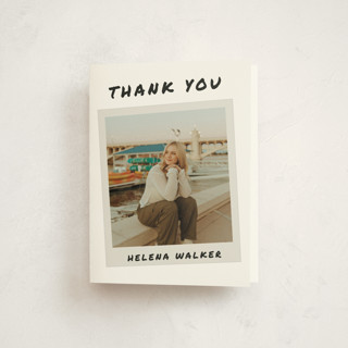 snapshot moment Graduation Thank You Cards