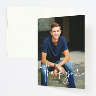 One and done Graduation Thank You Cards