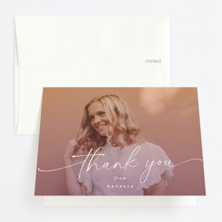 Poetic Graduation Thank You Cards