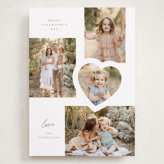 Love times 4 Grand Valentine's Day Cards