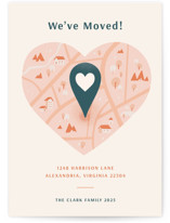 Heart Map Grand Valentine's Day Cards