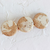 Marbled Stoneware Circles Hair Clip Hair Clip