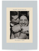 Timeless Stripes Hanukkah Cards