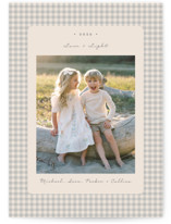 Gingham Vintage Hanukkah Cards