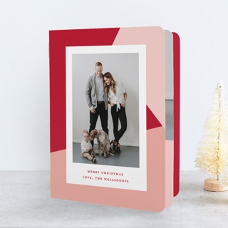 Geometric Holiday Booklette™ Cards