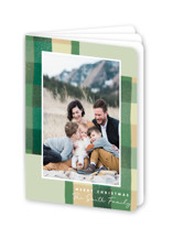 Warm Flannel Holiday Bookletteâ„¢ Cards