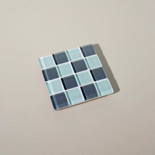 Glass Tile Coaster in Mermaid Coasters
