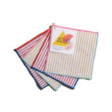 Carnival Stripe Cocktail Napkins (Set of 4) Coasters