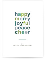 Colorful Holiday Business Holiday Cards