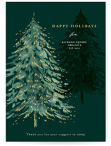 Midnight Tree Business Holiday Cards