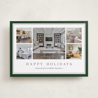 Festive Trim Business Holiday Cards