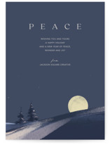 Serene Peace Business Holiday Cards
