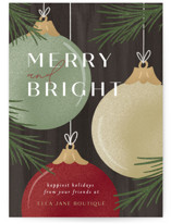 Ornaments Business Holiday Cards