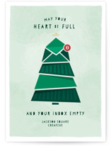 Inbox Empty Business Holiday Cards