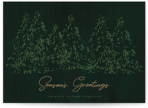 Evergreens Business Holiday Cards