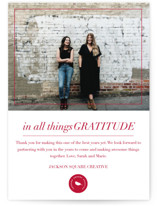 In All Things Business Holiday Cards