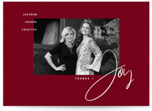 Thanks & Joy Business Holiday Cards