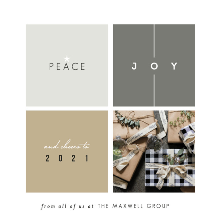 Building Blocks Business Holiday Cards by fatfatin Minted