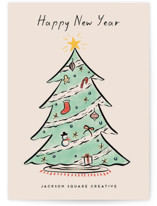 jordgubbstårta Business Holiday Cards