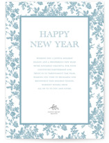 Holiday Toile Business Holiday Cards